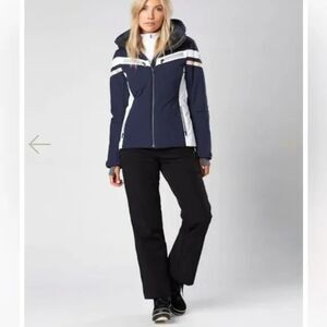 FERA Stretch Women's Black Flared Insulated Snow Boarding/ Ski Pants Size 8L